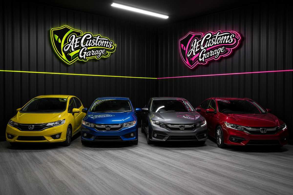 Honda City Cars y Sedanes en AE Customs Garage