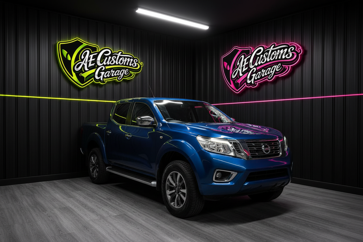 Nissan Navara en AE Customs Garage