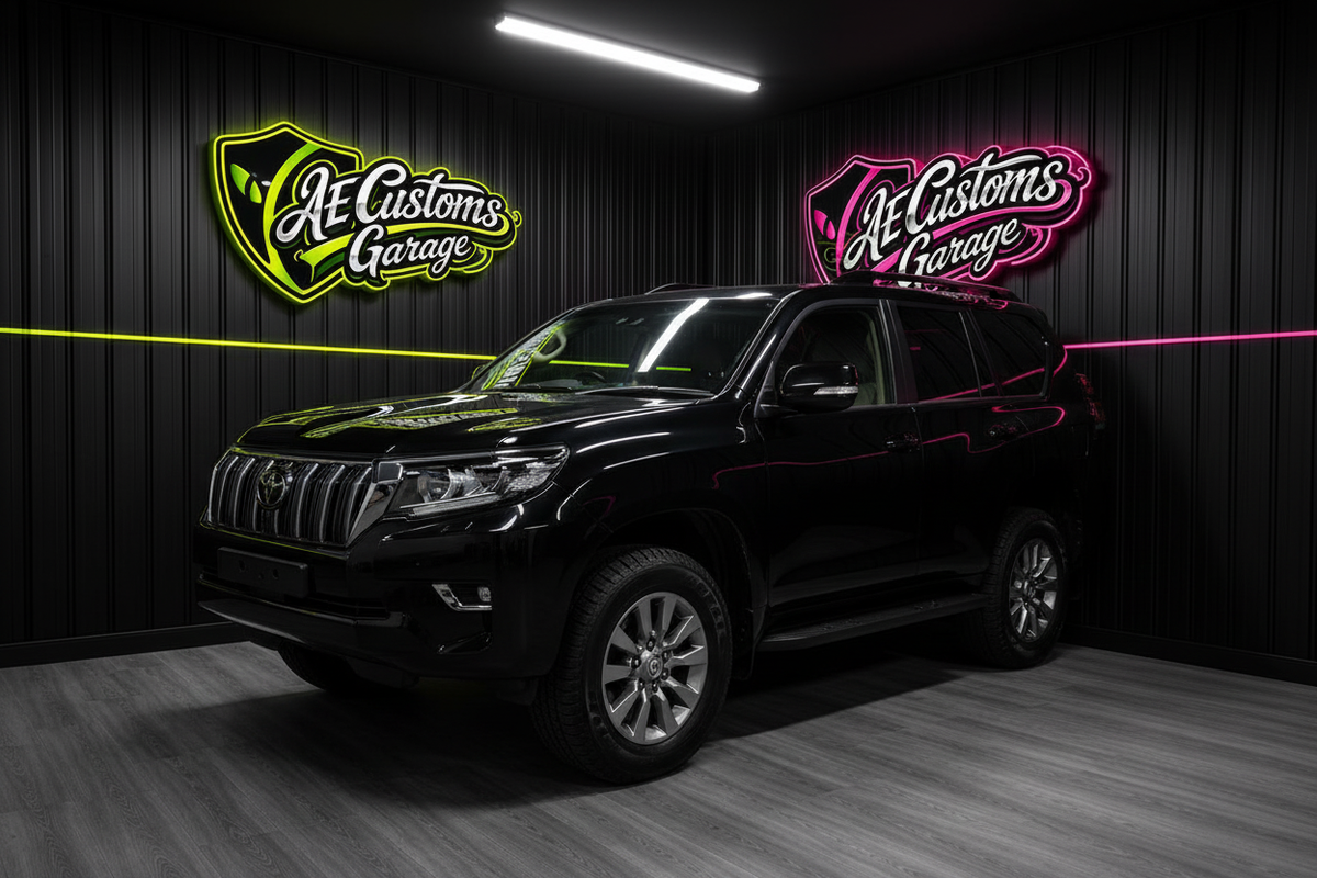 Toyota Land Cruiser Prado en AE Customs Garage