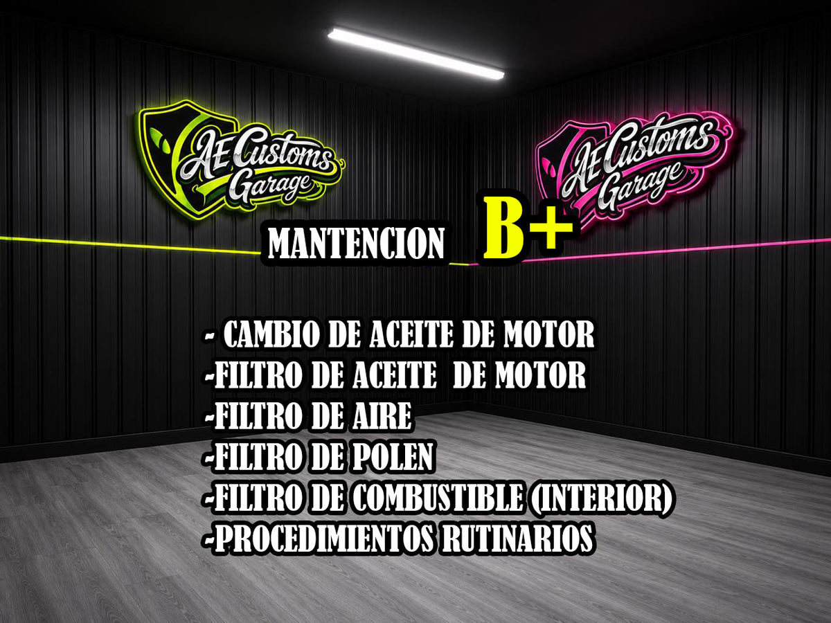 MANTENCION  POR KILOMETRAJE MAZDA 2.0 Y 2.5