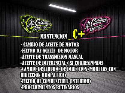 MANTENCION  POR KILOMETRAJE MAZDA 2.0 Y 2.5