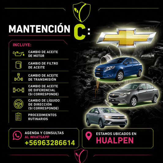 MANTENCION C CHEVROLET SAIL