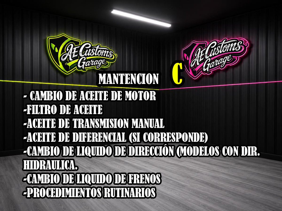 MANTENCION POR KILOMETRAJE MAZDA 1.5 Y 1.6