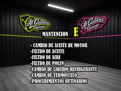 MANTENCION POR KILOMETRAJE MAZDA 1.5 Y 1.6