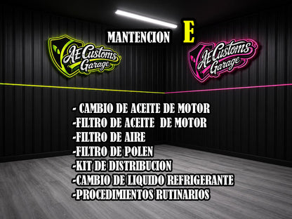 MANTENCION POR KILOMETRAJE POER