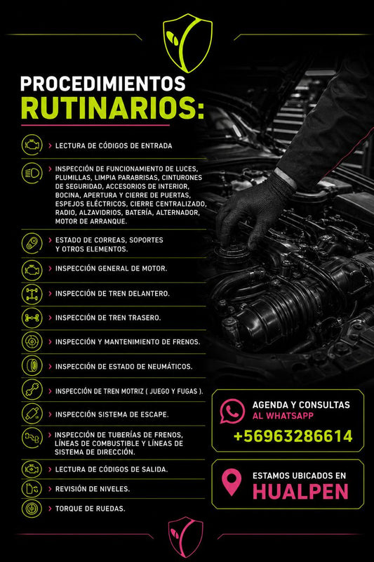 MANTENCION B CHEVROLET CORSA REPUESTOS ALTERNATIVOS
